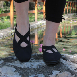 Balerina cipő X slim - fekete